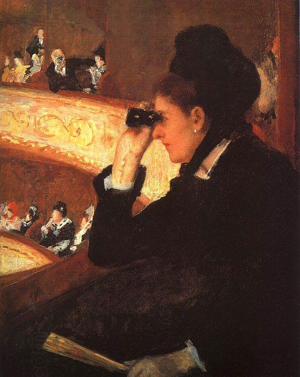 Mary Cassatt At the Opera China oil painting art